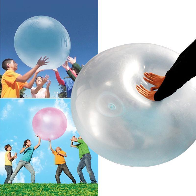 Rivebestandig oppblåsbar bobleball